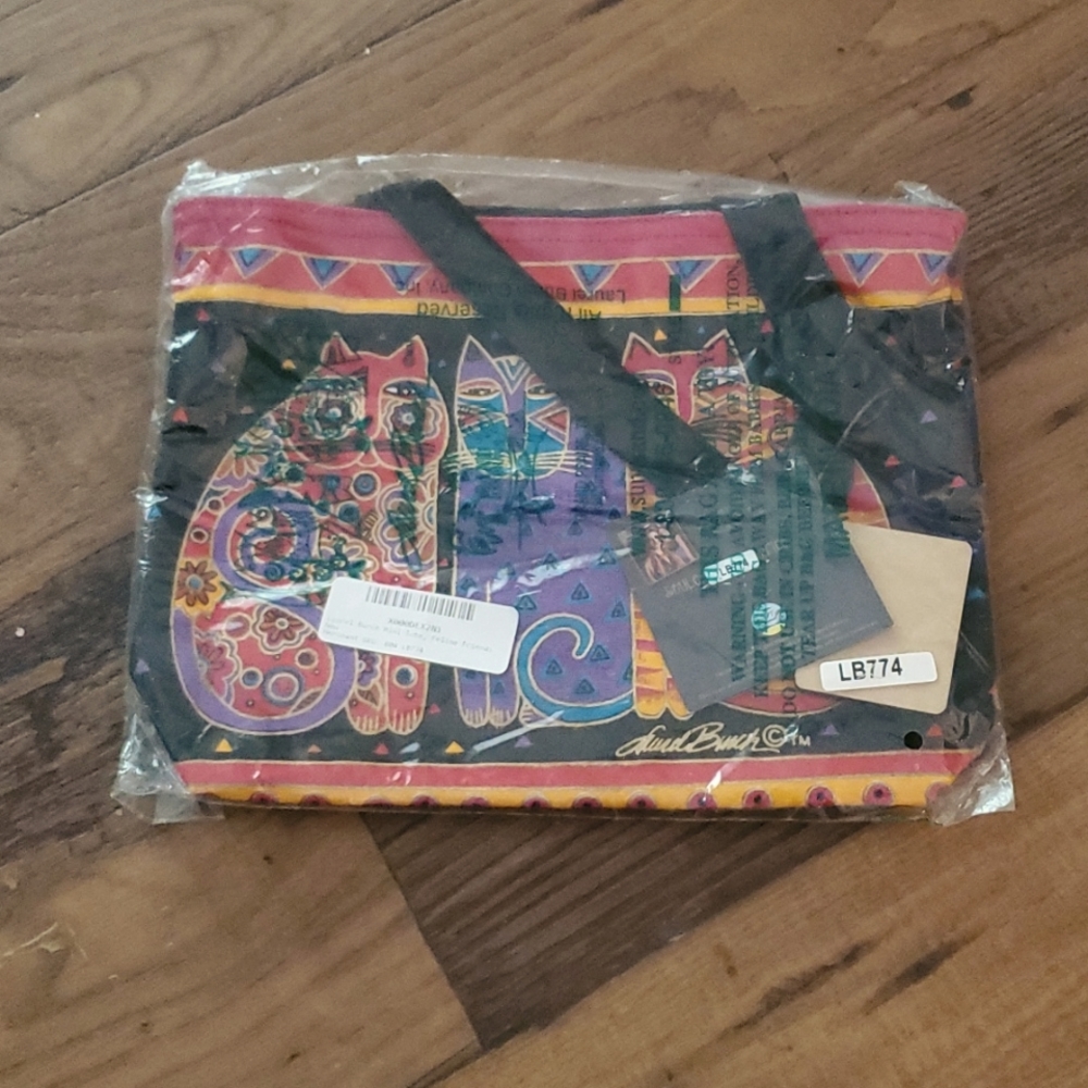NWT Laurel Burch mini tote